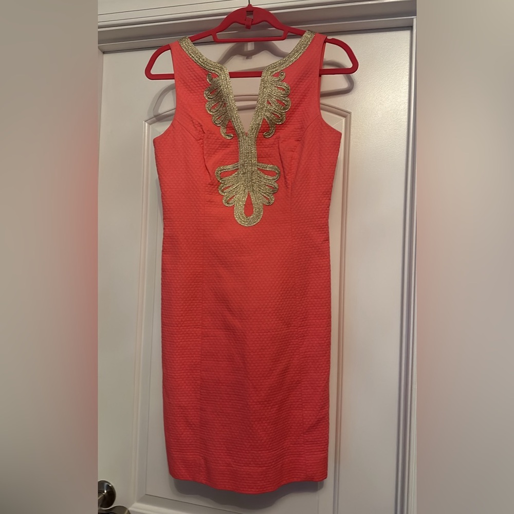 Pink Lilly Pulitzer Shift size 4